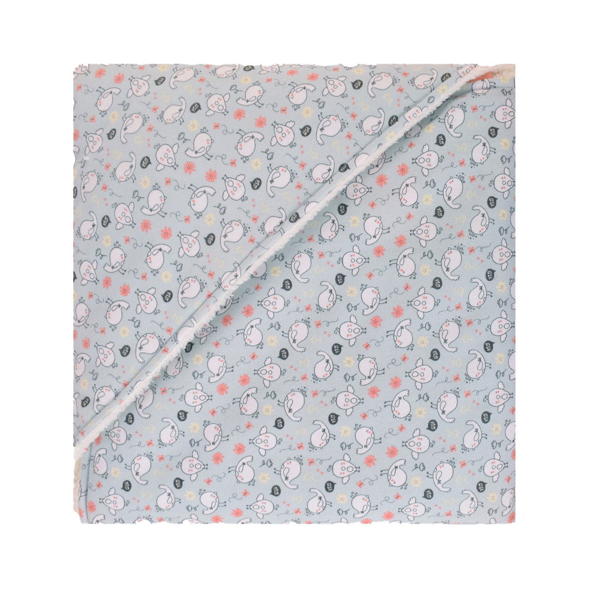 Junior Hello Birde Printed Blanket